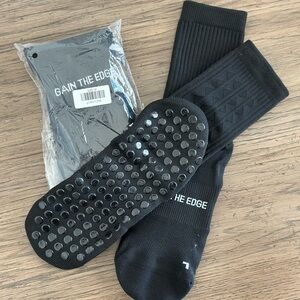 Gain The Edge Grip Socks 3.0 Midcalf Black M
